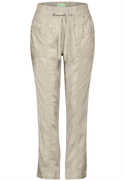 Joggpants Leinenhose touch of sand