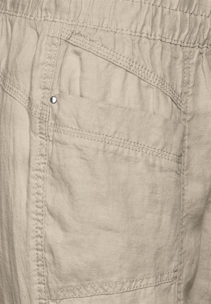 Joggpants Leinenhose touch of sand