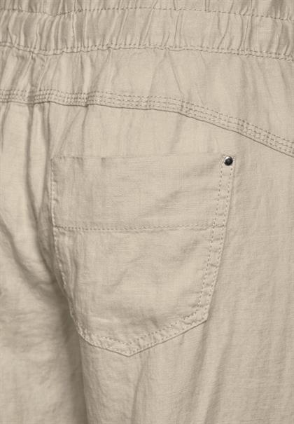 Joggpants Leinenhose touch of sand