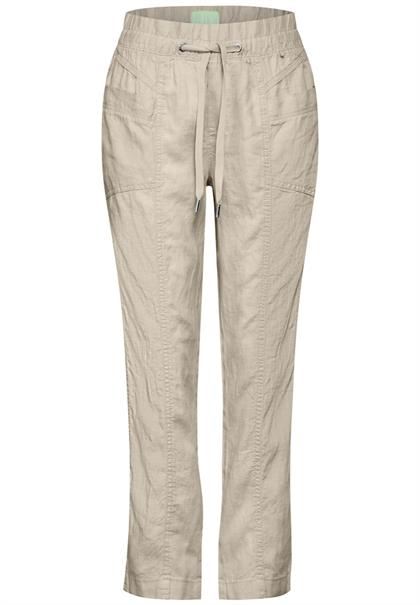 Joggpants Leinenhose touch of sand