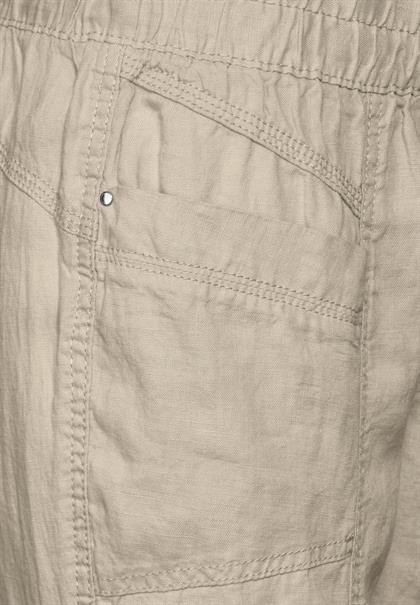 Joggpants Leinenhose touch of sand