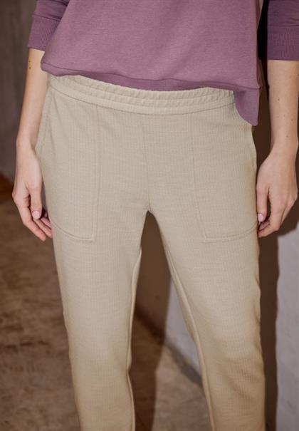 Joggpants soft beige