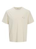 JORALMERIA WORLD TEE SS CREW NECK antique white