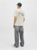 JORALMERIA WORLD TEE SS CREW NECK antique white