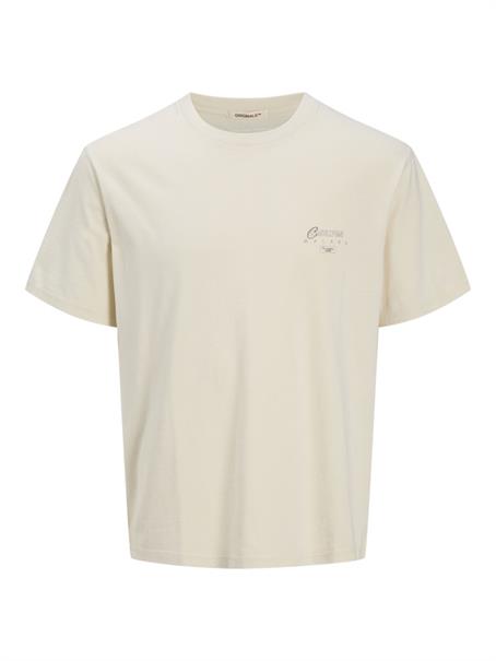 JORALMERIA WORLD TEE SS CREW NECK antique white