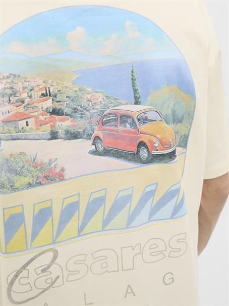 JORALMERIA WORLD TEE SS CREW NECK antique white