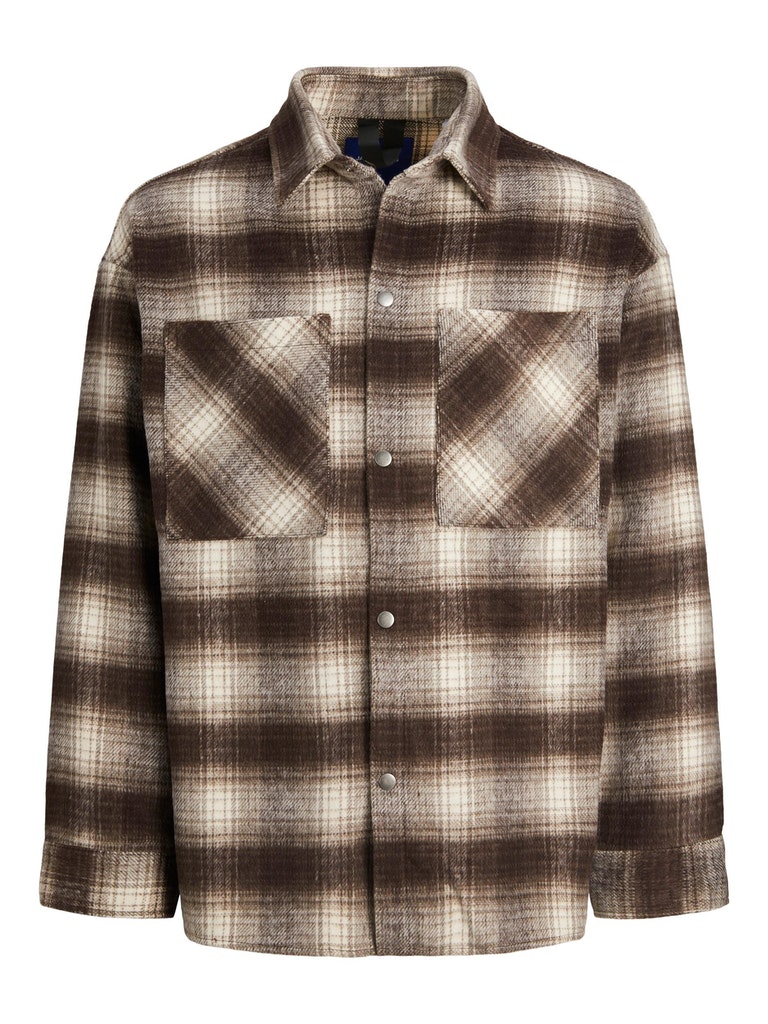 Jack & Jones Herren Jacke 12204201 Seal Brown - größe
