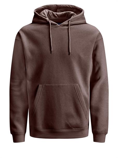 JORBRINK SWEAT HOOD seal brown