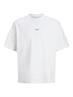 JORBROOKLYN BRANDING TEE SS CREW NECK LN bright white