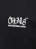 JORBUSHWICK BACKSCRIPT TEE SS CN LN black