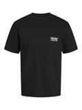 JORBUSHWICK BACKSCRIPT TEE SS CN LN black