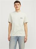 JORBUSHWICK BACKSCRIPT TEE SS CN LN mineral gray