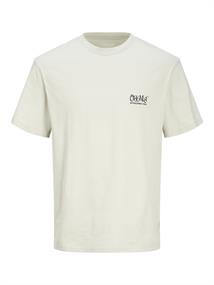 JORBUSHWICK BACKSCRIPT TEE SS CN LN mineral gray