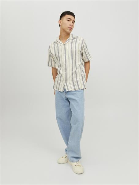 JORCABANA STRIPE SHIRT SS SN dunkelblau1