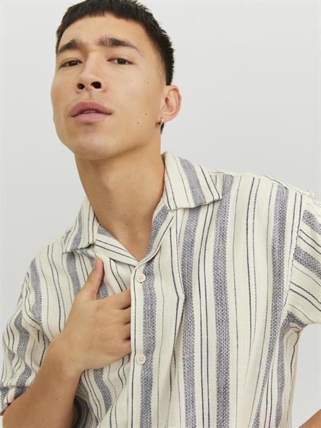 JORCABANA STRIPE SHIRT SS SN dunkelblau1