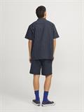 JOREASTER PALMA SEERSUCKER SHIRT SS LN dunkelblau2