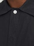 JORFARO LINEN BLENDOVERSIZED SHIRT SS SN black