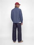 JORFREDERIKSBERG FLANNEL SHIRT L/S crown blue