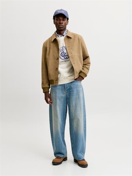 JORFREDERIKSBERG FRONT SWEAT CREW NECK whisper white