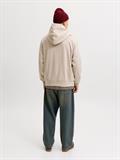 JORFREDERIKSBERG MONOGRAM SWEAT HOOD SN feather gray