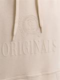 JORFREDERIKSBERG MONOGRAM SWEAT HOOD SN feather gray
