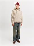 JORFREDERIKSBERG MONOGRAM SWEAT HOOD SN feather gray