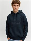 JORFREDERIKSBERG MONOGRAM SWEAT HOOD SN sky captain
