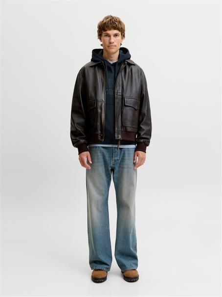 JORFREDERIKSBERG MONOGRAM SWEAT HOOD SN sky captain