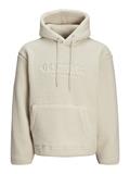 JORFREDERIKSBERG TEDDY SWEAT HOOD SN oatmeal