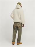 JORFREDERIKSBERG TEDDY SWEAT HOOD SN oatmeal