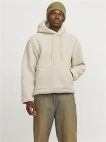 JORFREDERIKSBERG TEDDY SWEAT HOOD SN oatmeal