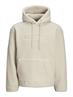 JORFREDERIKSBERG TEDDY SWEAT HOOD SN oatmeal