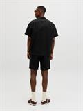 JORGLOBAL WAFFLE RESORT SHIRT SS black