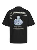JORGREENPOINT BACK GRAPHIC TEE SS CN black