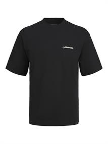 JORGREENPOINT BACK GRAPHIC TEE SS CN black