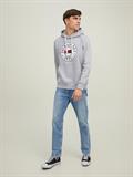 JORINTERNATIONAL SWEAT HOOD LN light grey melange