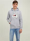 JORINTERNATIONAL SWEAT HOOD LN light grey melange