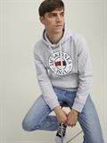 JORINTERNATIONAL SWEAT HOOD LN light grey melange