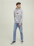 JORINTERNATIONAL SWEAT HOOD LN light grey melange