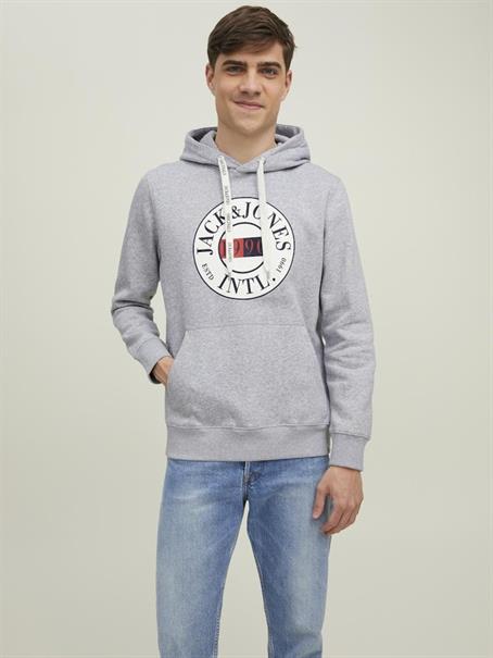 JORINTERNATIONAL SWEAT HOOD LN light grey melange