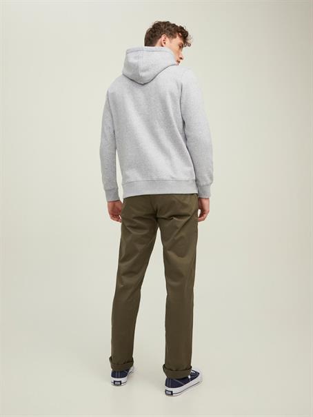 JORINTERNATIONAL ZIP SWEAT HOOD LN light grey melange