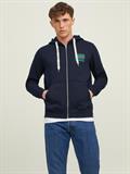 JORINTERNATIONAL ZIP SWEAT HOOD LN navy blazer