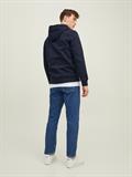 JORINTERNATIONAL ZIP SWEAT HOOD LN navy blazer