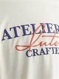 JORISLINGTON TYPE TEE SS CREW NECK SN antique white