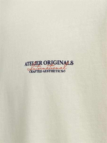 JORISLINGTON TYPE TEE SS CREW NECK SN antique white