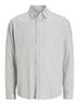 JORJAMES SPLIT STRIPE SHIRT LS cloud dancer