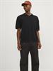 JORLINEN BLEND KNIT SS POLO SN black