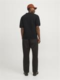 JORLINEN BLEND KNIT SS POLO SN black