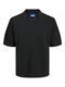 JORLINEN BLEND KNIT SS POLO SN black
