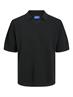 JORLINEN BLEND KNIT SS POLO SN black